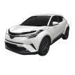EgriAuto motorház légterelő TOYOTA C-HR 2016-2023