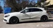 Rányitásvédő díszléc Mercedes A-osztály W176 2012- (ferdehátú)
