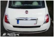 Lökhárítóvédő Fiat 500 2007-2011