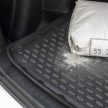 EgriAuto fekete gumi csomagtértálca Bmw 3 Series E90 sedan 2005-2012
