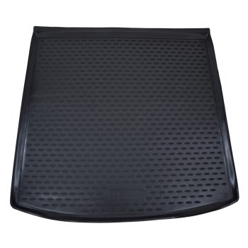 EgriAuto fekete gumi csomagtértálca Skoda Kodiaq 2016-2023