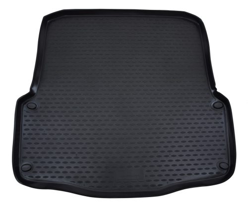EgriAuto fekete gumi csomagtértálca Skoda Octavia II 2008-2013 kombi