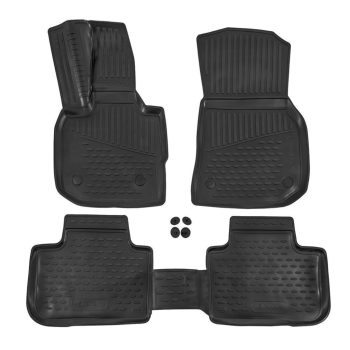 EgriAuto fekete gumiszőnyeg X3 G01 2017-2023