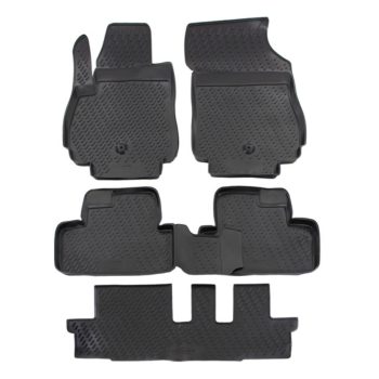   EgriAuto fekete gumiszőnyeg patenttal Chevrolet Orlando 2011-2018 5db