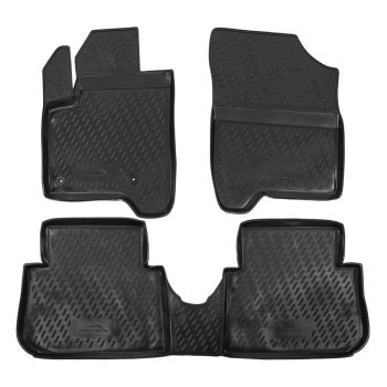 EgriAuto fekete gumiszőnyeg Citroen C3 Picasso 2009-2016