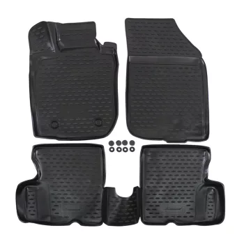   EgriAuto Prémium 3D gumiszőnyeg patenttal Dacia Duster 2WD 2011-2015