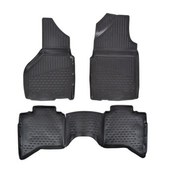   EgriAuto Prémium 3D gumiszőnyeg patenttal Dodge RAM 2009-2018 (kompatibilis a Quad Cab-vel)