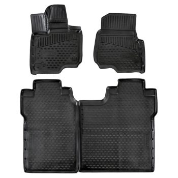 EgriAuto fekete gumiszőnyeg Ford F-150 2015-2020 Sercrew
