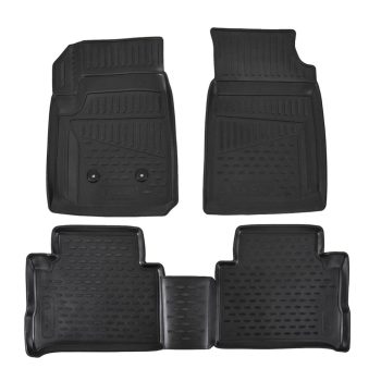   EgriAuto Prémium 3D gumiszőnyeg patenttal GMC Canyon 2012-2018