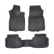 EgriAuto fekete gumiszőnyeg patenttal Honda Civic / Liftback 2. sor USB porttal 2022-