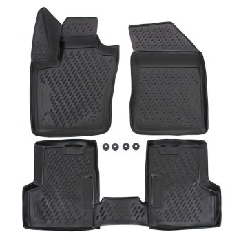   EgriAuto Prémium 3D gumiszőnyeg patenttal Jeep Renegade 2015-