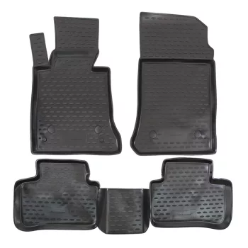   EgriAuto Prémium 3D gumiszőnyeg patenttal Mercedes-Benz GLK-Class X204 2008-