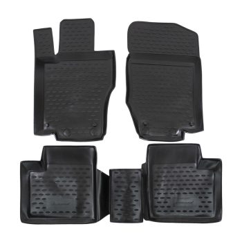   EgriAuto fekete gumiszőnyeg patenttal Mercedes-Benz M-Class W164 2006-2012