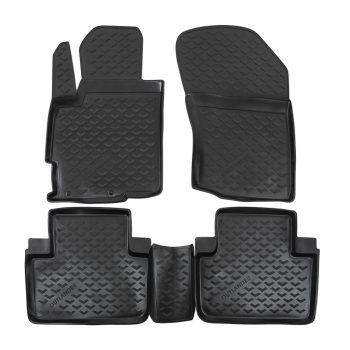  EgriAuto Prémium 3D gumiszőnyeg patenttal Mitsubishi Outlander 2012-2021