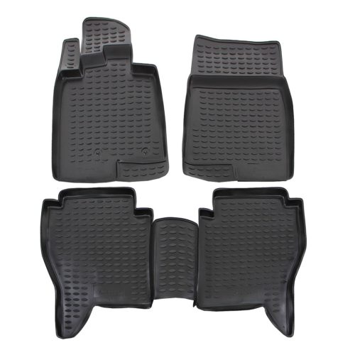 EgriAuto fekete gumiszőnyeg Mitsubishi Pajero IV 2007-2018