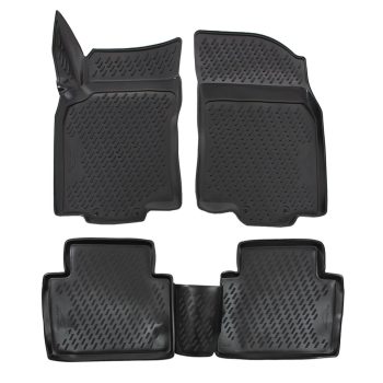   EgriAuto fekete gumiszőnyeg patenttal Nissan X-Trail T32 X-Trail T32 2014-2021