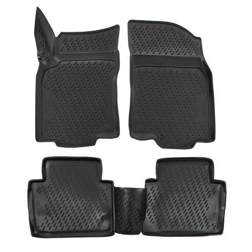 EgriAuto fekete gumiszőnyeg Nissan X-Trail T32 X-Trail T32 2014-2021