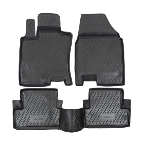 EgriAuto fekete gumiszőnyeg Nissan Qashqai J10 2007-2014
