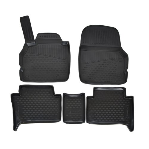 EgriAuto fekete gumiszőnyeg Renault Scenic II 2003-2010