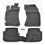 EgriAuto Prémium 3D gumiszőnyeg patenttal Subaru Forester 2008-2013