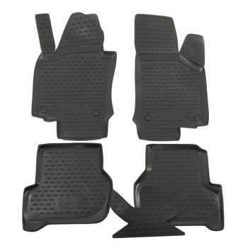 EgriAuto fekete gumiszőnyeg Octavia II 2004-2013