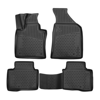   EgriAuto Prémium 3D gumiszőnyeg patenttal Ssangyong Korando MK4 C300 2019- 4 db