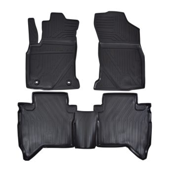   EgriAuto Prémium 3D gumiszőnyeg patenttal Toyota Hilux 2015-