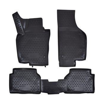   EgriAuto Prémium 3D gumiszőnyeg patenttal Volkswagen Tiguan 2007-2016