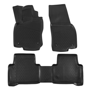 EgriAuto Prémium 3D gumiszőnyeg patenttal Touran 2015-