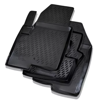   EgriAuto Prémium 3D gumiszőnyeg patenttal Volkswagen Caddy 2021- 2 db