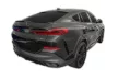 EgriAuto fekete gumi csomagtértálca BMW X6 III G06 2019-