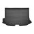 EgriAuto fekete gumi csomagtértálca Volvo V60 2010-2017