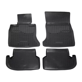   EgriAuto Prémium 3D gumiszőnyeg patenttal NORM Bmw 5 F10/F11 2013-2017 4 db