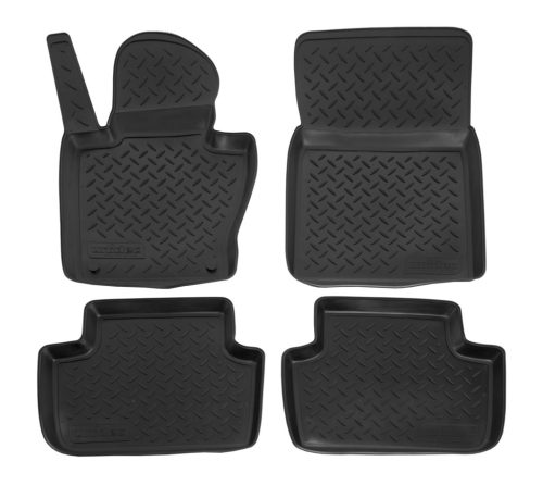 EgriAuto fekete gumiszőnyeg NORM Bmw X3 E83 2006-2010 4db