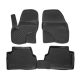 EgriAuto fekete gumiszőnyeg patenttal NORM Ford Kuga 2008-2013 4db