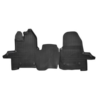   EgriAuto fekete gumiszőnyeg patenttal NORM Ford Transit MK4 2020- 2db