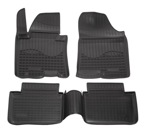 EgriAuto fekete gumiszőnyeg NORM Hyundai i30 2012-2017 4db