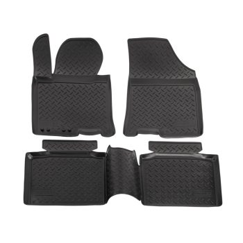   EgriAuto fekete gumiszőnyeg patenttal NORM Hyundai i40 2011- 4db