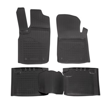   EgriAuto Prémium 3D gumiszőnyeg patenttal NORM Jeep Jeep Grand Cherokee 2011-2021 4 db