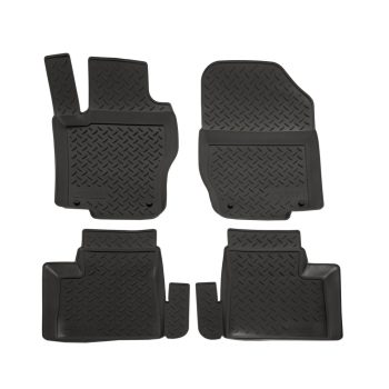   EgriAuto fekete gumiszőnyeg patenttal NORM Mercedes-Benz GL X164 2006-2012/ M W164 2005-2011 4db