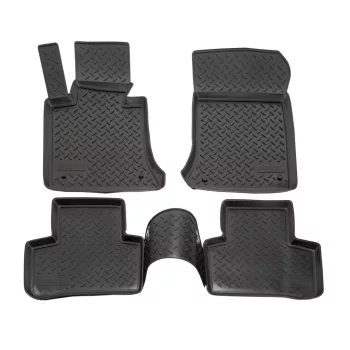   EgriAuto Prémium 3D gumiszőnyeg patenttal NORM Mercedes-Benz GLK X204 2008-2014 4 db