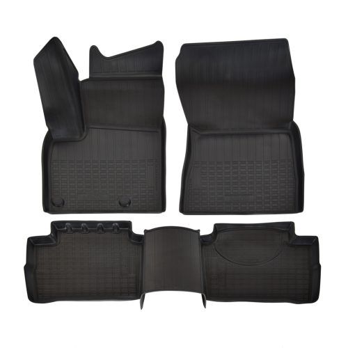EgriAuto fekete gumiszőnyeg NORM Nissan Qashqai J12 2021- (Benzin/hybrid) 4db