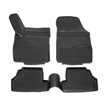   EgriAuto fekete gumiszőnyeg patenttal NORM Opel Mokka / Trax 2012-2020 4db