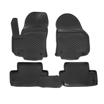   EgriAuto fekete gumiszőnyeg NORM Opel Zafira B 2005-2011 4db