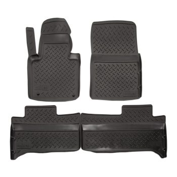  EgriAuto fekete gumiszőnyeg NORM Land Rover Range Rover 2002-2012 4db