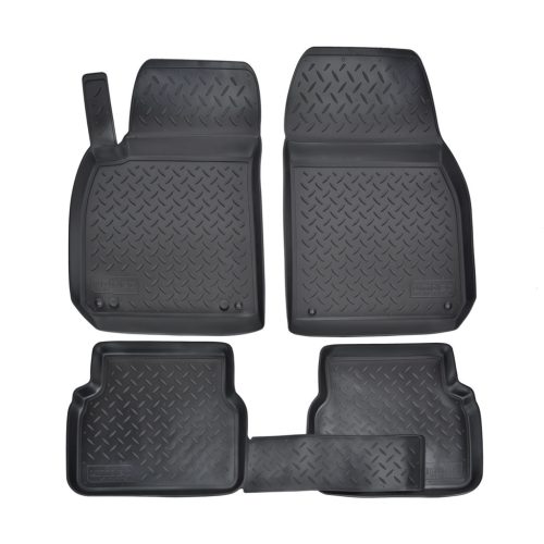 EgriAuto fekete gumiszőnyeg patenttal NORM Saab 9-3 2002-2011