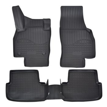   EgriAuto Prémium 3D gumiszőnyeg patenttal NORM Seat Arona 2017- 5 db