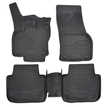   EgriAuto fekete gumiszőnyeg patenttal NORM Seat Tarraco 2018- 5db
