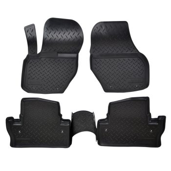   EgriAuto fekete gumiszőnyeg patenttal NORM S60 2010-2018 4db