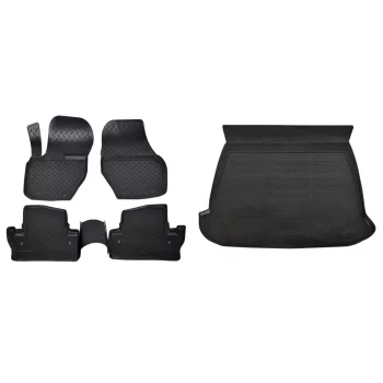   Prémium gumiszőnyeg és csomagtértálca Volvo S60 4 ajtós 2010-2019 (egriauto_NORMVO507_NORLVO510_1)